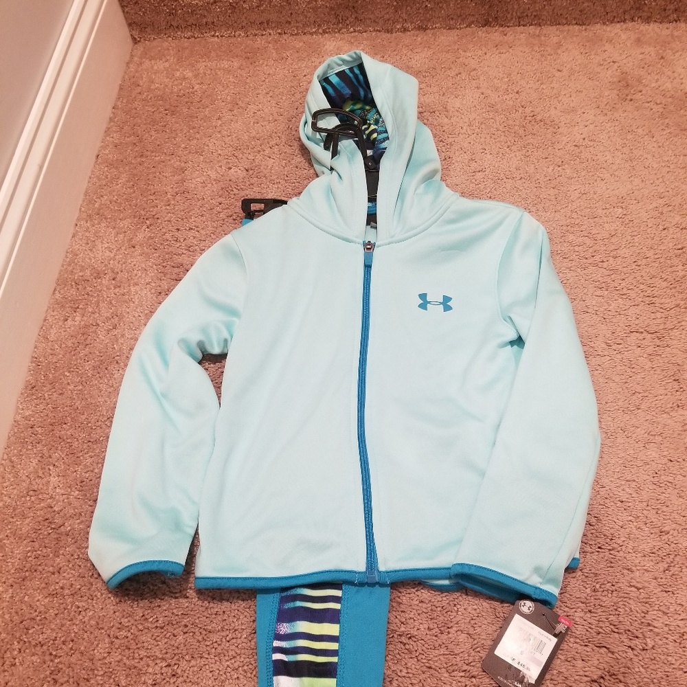 Brand new girl's Under Armour outfit